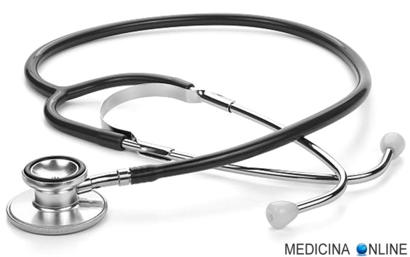 MEDICINA ONLINE AUSCULTAZIONE DIFFERENZA FONENDOSCOPIO STETOSCOPIO TORACE ADDOME VISCERI CUORE SUONI STETOFONENDOSCOPIO SEMEIOTICA