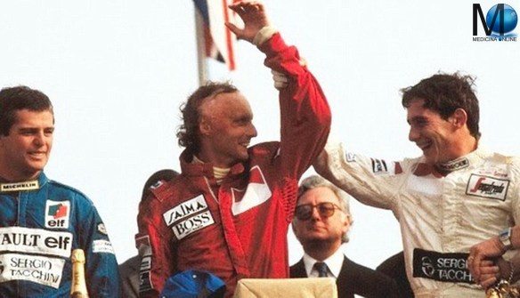 MEDICINA ONLINE NIKI LAUDA 1 AUG 1976 NURBURGRING INFERNO VERDE Großer Preis von Deutschlan GERMANIA WIN WINNER RACE MARANELLO PROFESSORE crash INCIDENTE IMOLA SAN MARINO GP GRAN PREMIO