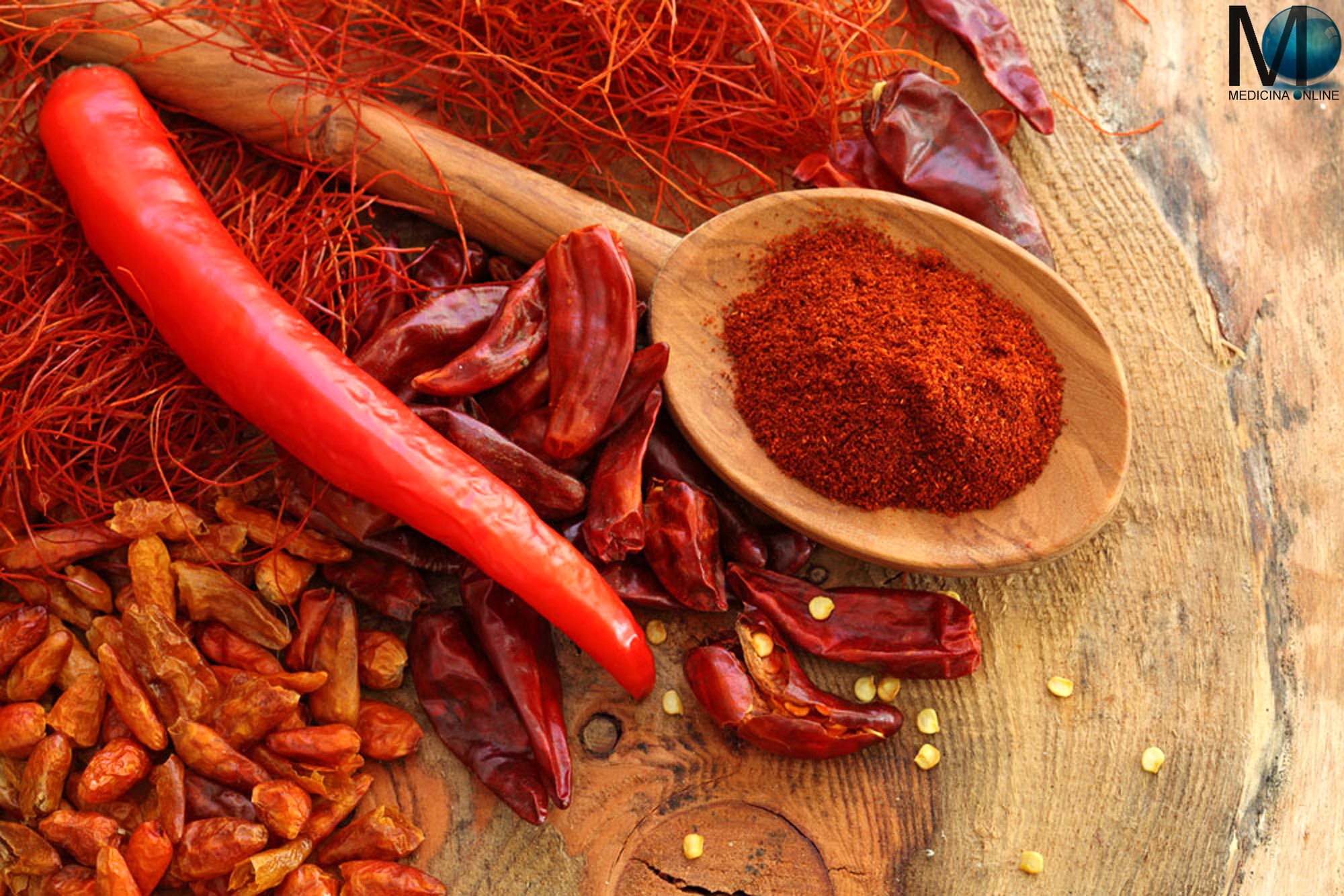 MEDICINA ONLINE PEPE DI CAYENNA PEPERONCINO PAPRIKA PAPRICA NERO VERDE GRIGIO ROSA BIANCO SAPORE PICCANTE DIFFERENZA CALORIE RICETTA CUCINA USO CUCINARE SALSA PASTA CARNE PESCE IRRITA GASTRITE FA MALE CONTROINDICAZIONI