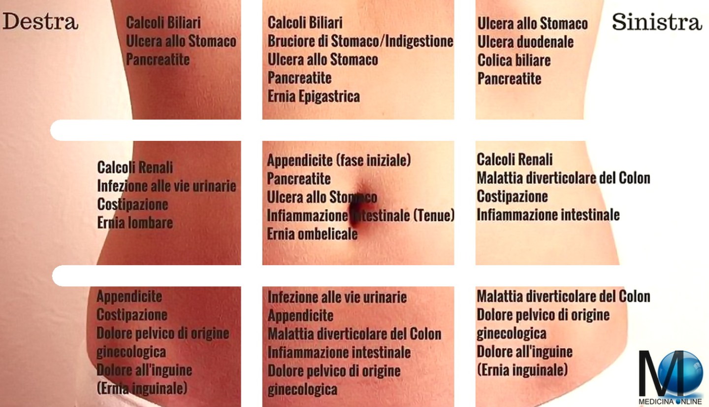 La Zona Del Dolore Addominale Indica La Patologia Corrispondente La Zona Del Dolore Addominale Indica La Patologia Corrispondente