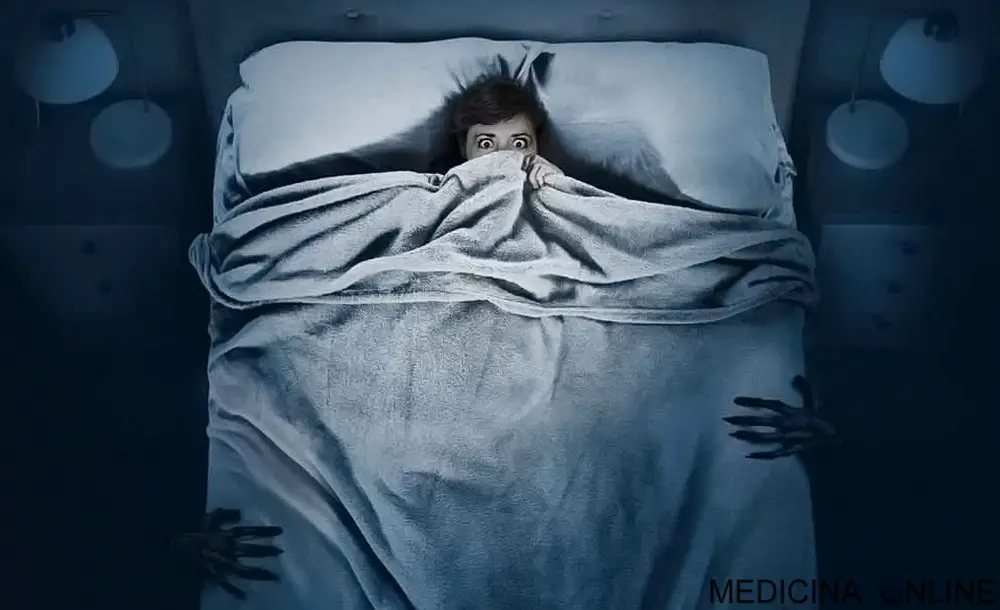 MEDICINA ONLINE TERRORE NOTTURNO ADULTI BAMBINI CAUSE PSICOLOGICHE EPILESSIA CURE SINTIMI NIGHTMARE PAVOR NOCTURNUS LETTO DORMIRE INCUBO SOGNO SCARY DREAM TERROR NOTTE BUIO PAURA MORTE A
