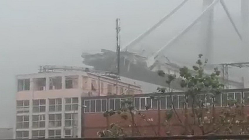 MEDICINA ONLINE PONTE MORANDI A10 GENOVA CROLLO MORTI IMMAGINI VIDEO