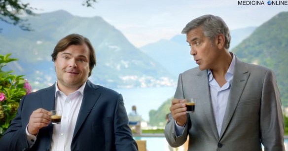 MEDICINA ONLINE PUBBLICITA MARKETING CAFFE CONDIZIONAMENTO MECCANICO PAVLOV jack black - george clooney - spot nespresso 2015.jpg