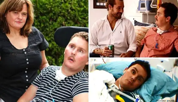 MEDICINA ONLINE Sam Ballard 29 Australian Mangia una lumaca viva, va in coma, rimane paralizzato e muore dopo 8 anni di sofferenze Australian Man Who Dared to Swallow a Slug Has Died After a Rare 8-Year Illness.jpg