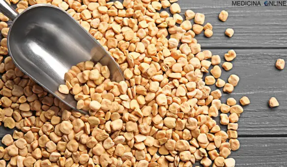 MEDICINA ONLINE CICERCHIE LEGUMI FIBRE CALORIE VALORI NUTRIZIONALI RICETTE DIETA VERDURE CIBO ALIMENTI grass pea, blue sweet pea chickling pea chickling vetch Indian pea white pea Lathyrus sativus.jpg