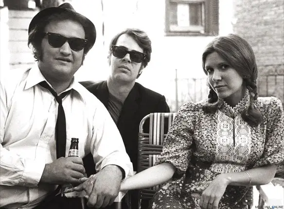MEDICINA ONLINE The Blues Brothers John Landis John Belushi Dan Aykroyd Carrie Fisher principessa Leila dottor Stantz Bluto Animal House Ghostbusters Casper Star Wars Guerre Stellari cinema film foto image picture set pausa.jpg
