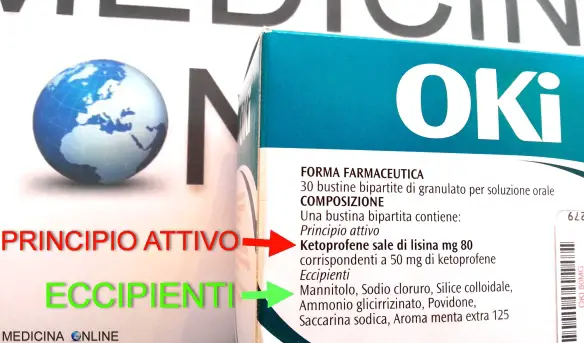 MEDICINA ONLINE FARMACO OKI MEDICINA PRINCIPIO ATTIVO ECCIPIENTI ADDITIVI FORMA FARMACEUTICA EFFETTI COLLATERALI INDESIDERATI POSOLOGIA FARMACISTA FARMACIA RICETTA.jpg