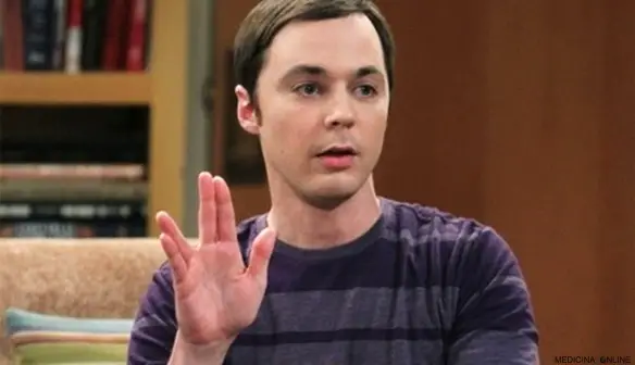 MEDICINA ONLINE Sheldon Cooper The Big Bang Theory Jim Parsons saluto vulcaniano mano dita Spock lunga vita e prosperità Star Trek Leonard Nimoy.jpg