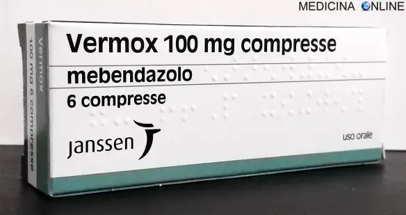 MEDICINA ONLINE Vermox compresse 100 mg FOGLIETTO ILLUSTRATIVO BUGIARDINO POSOLOGIA EFFETTI COLLATERALI CONTROINDICAZIONI