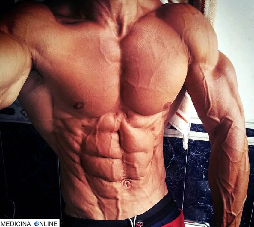 MEDICINA ONLINE DOPING BODYDUILDING VASCOLARIZZAZIONE IMMAGINE.