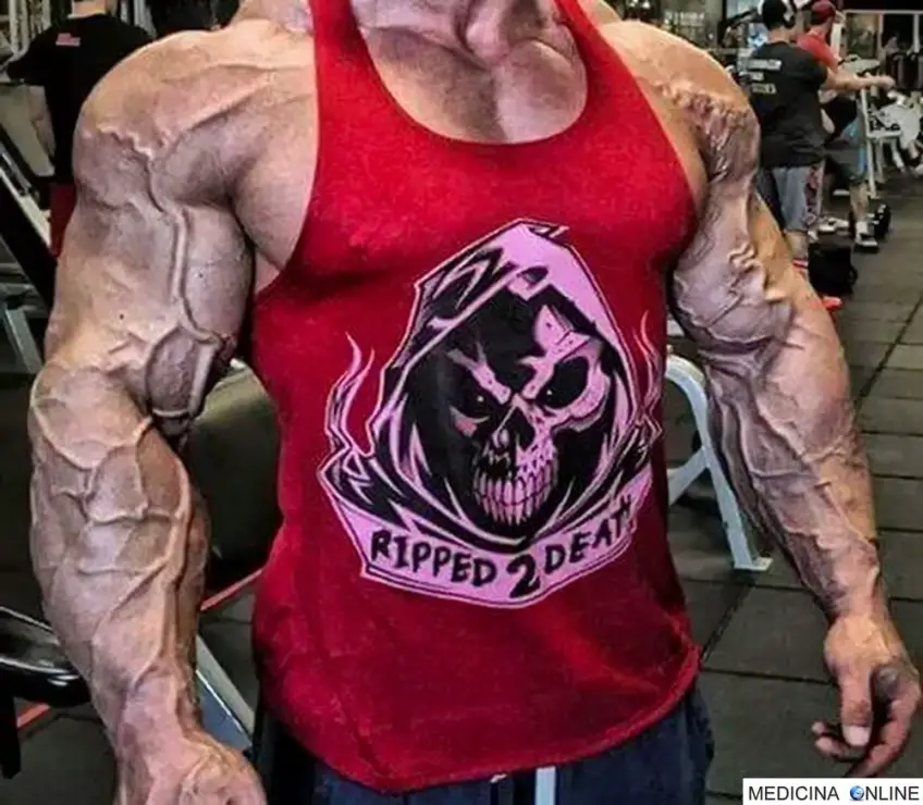 MEDICINA ONLINE DOPING BODYDUILDING VASCOLARIZZAZIONE IMMAGINE.